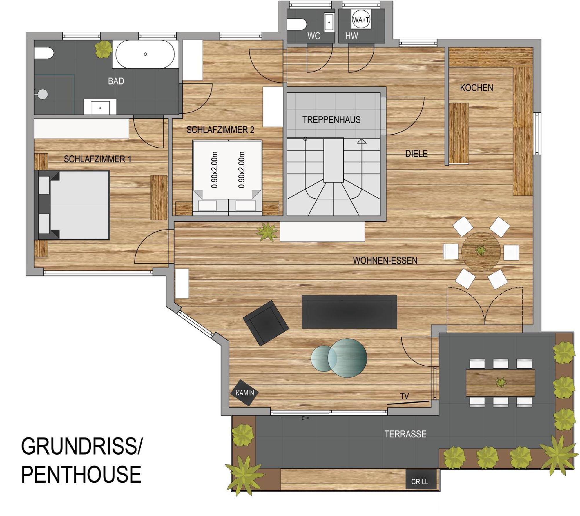 קובלנץ Penthouse Wohnung Mit Schoenem Moselblick In Metternich מראה חיצוני תמונה