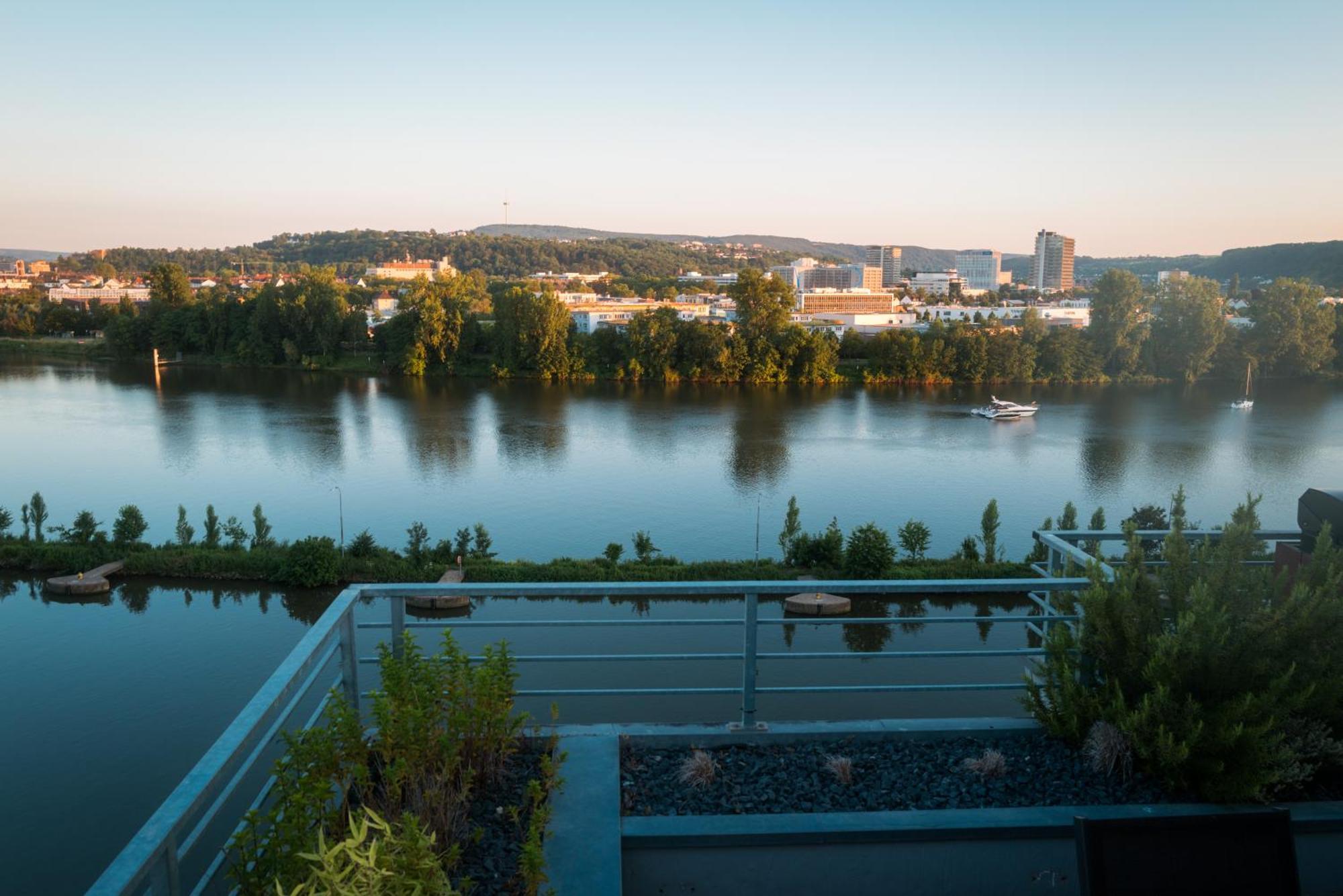 קובלנץ Penthouse Wohnung Mit Schoenem Moselblick In Metternich מראה חיצוני תמונה